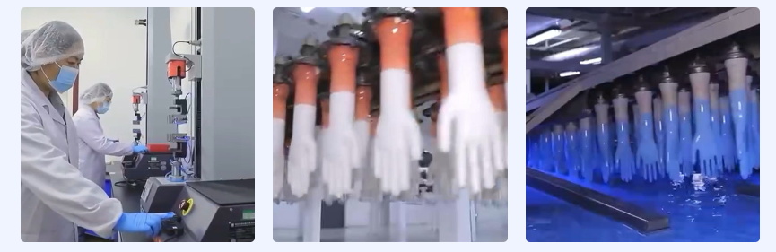 Disposable surgical gloves factory