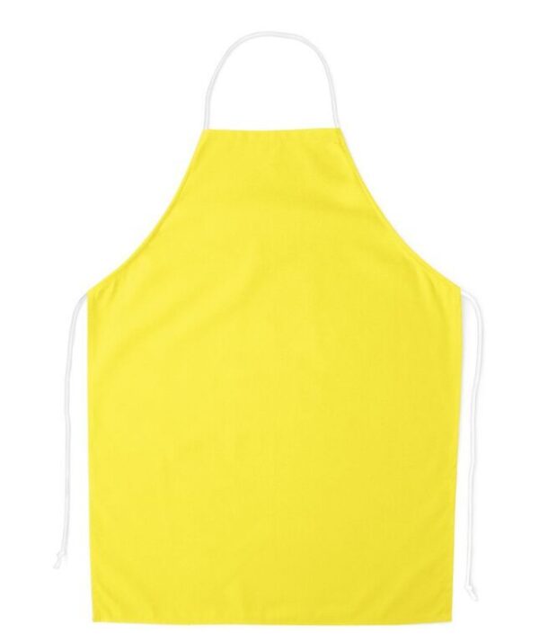 Yellow PVC apron