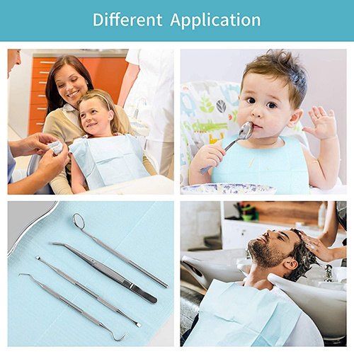 Various Application Scenarios for Dental Bibs