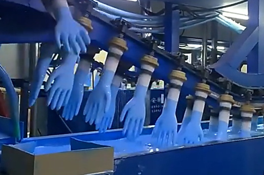 Nitrile glove production line, glove factory, glove manufacturer