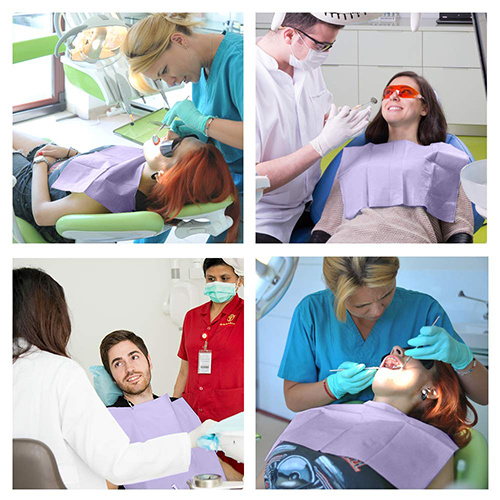 Various Application Scenarios for Dental Bibs