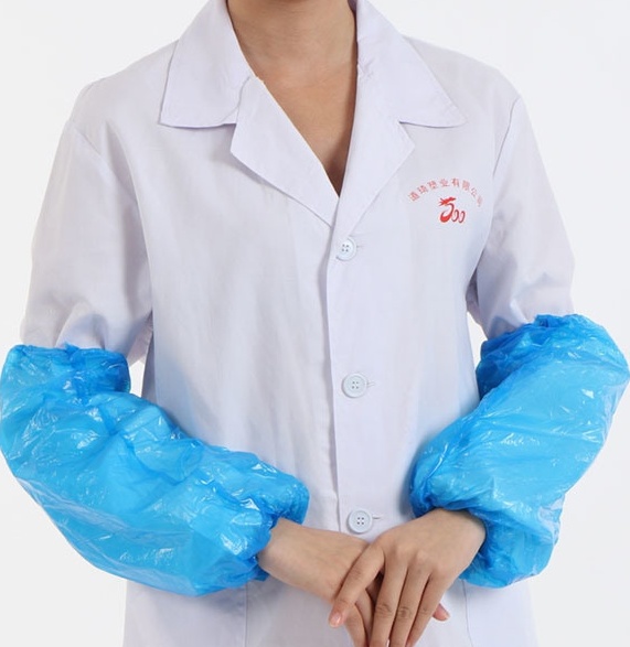 Blue Disposable Sleeve Cover