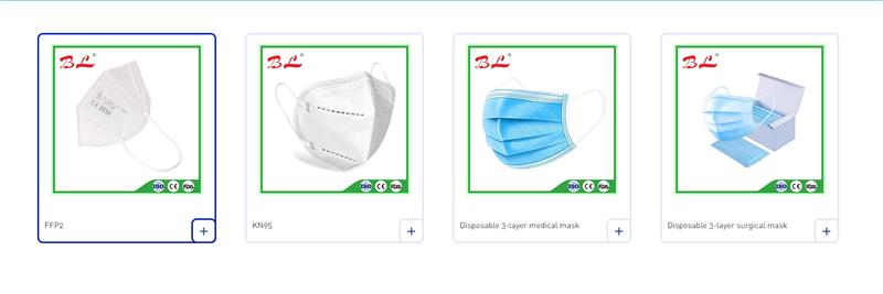 Bangli Medical disposable face masks