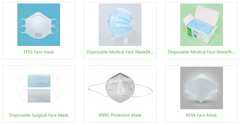 Hongyu Medical disposable face masks