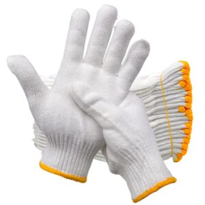 Cotton knitted gloves, also known as thread cotton knitted gloves