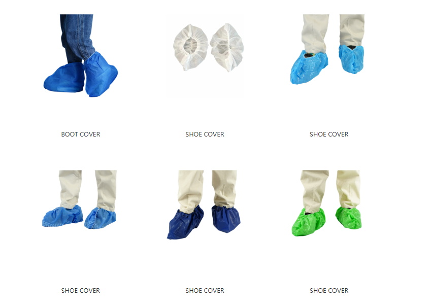 disposable non-woven/PE shoe cover