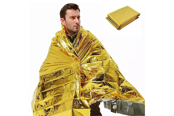 golden emergency blanket