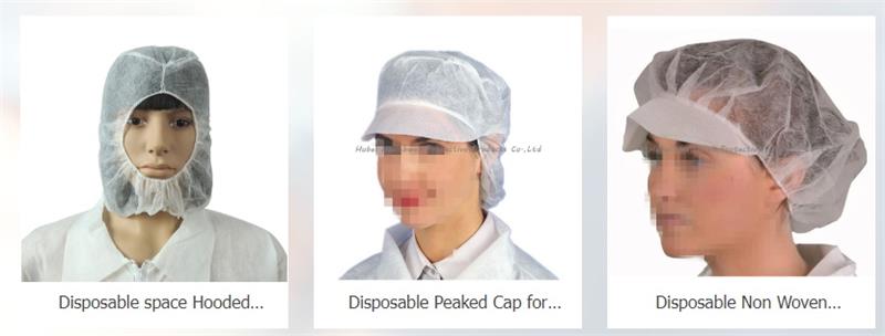 Disposable astronaut hat, disposable bouffant caps