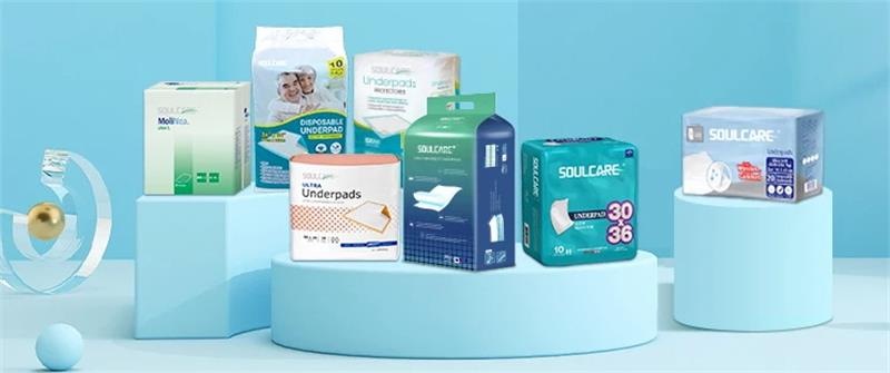 disposable underpad, Toilet paper, diaper pads and other hygiene products