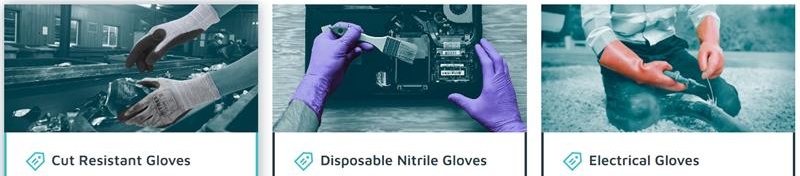 Applications of latex gloves