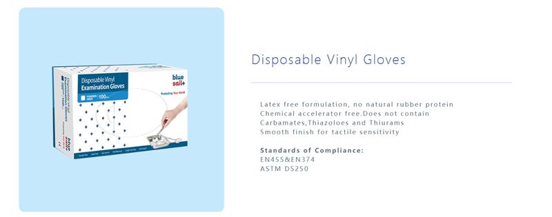 Disposable Vinyl (PVC) Gloves