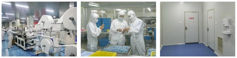 PPE factories and laboratories