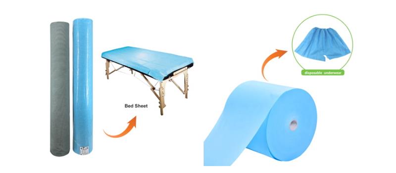 Disposable bed sheets for hospital use