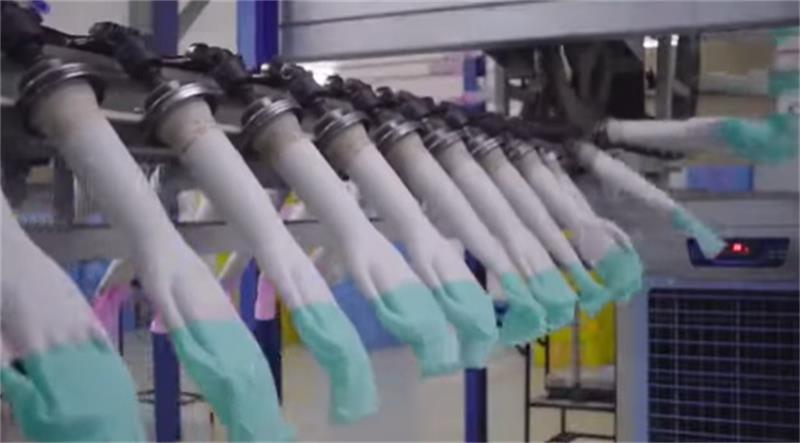 Manufacturing of gloves