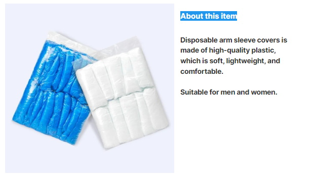 Disposable sleeves