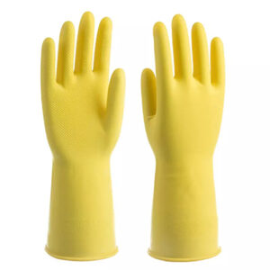 Rubber gloves