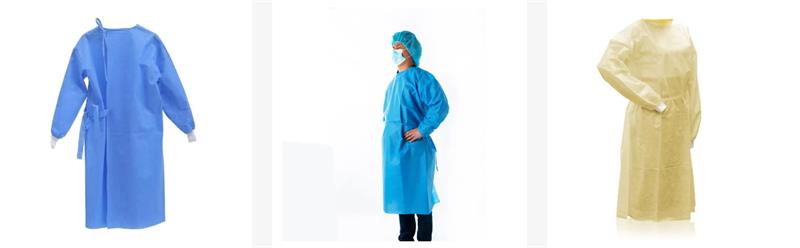 Disposable surgical gown